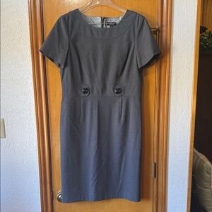 ARTHUR S. LEVINE grey dress